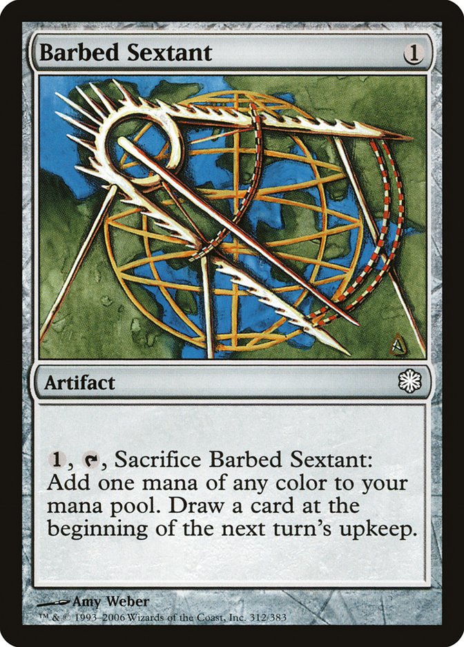 Barbed Sextant [Coldsnap Theme Decks] MTG Single Magic: The Gathering | Red Claw Gaming