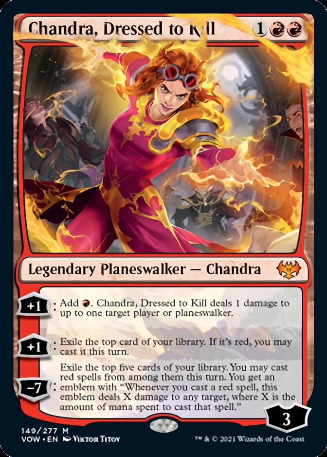 Chandra, Dressed to Kill [Innistrad: Crimson Vow] MTG Single Magic: The Gathering | Red Claw Gaming