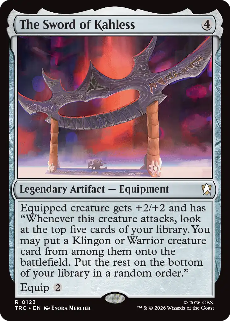 Vindicate (Extended Art) [Star Trek Commander] MTG Single Magic: The Gathering | Red Claw Gaming