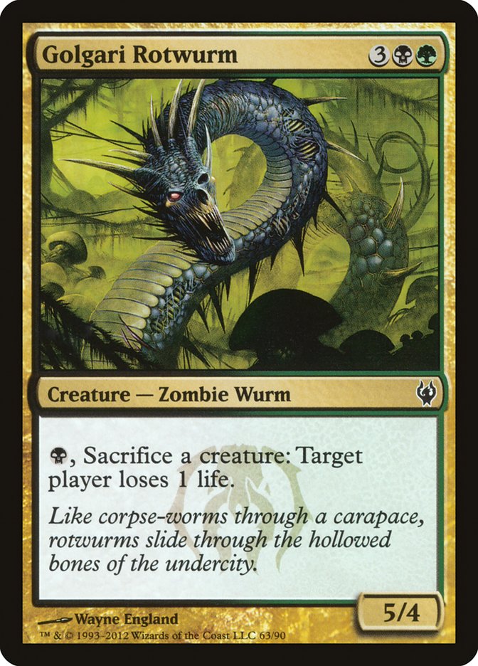 Golgari Rotwurm [Duel Decks: Izzet vs. Golgari] MTG Single Magic: The Gathering | Red Claw Gaming