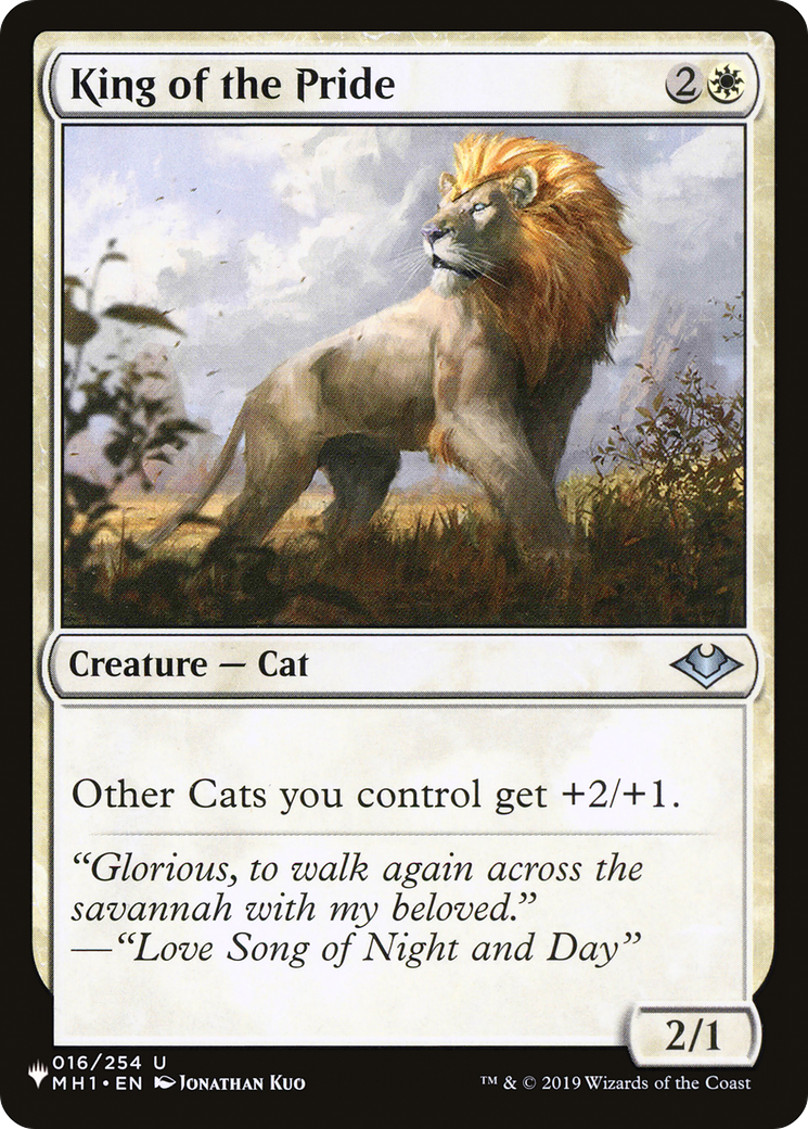 King of the Pride [The List] MTG Single Magic: The Gathering | Red Claw Gaming