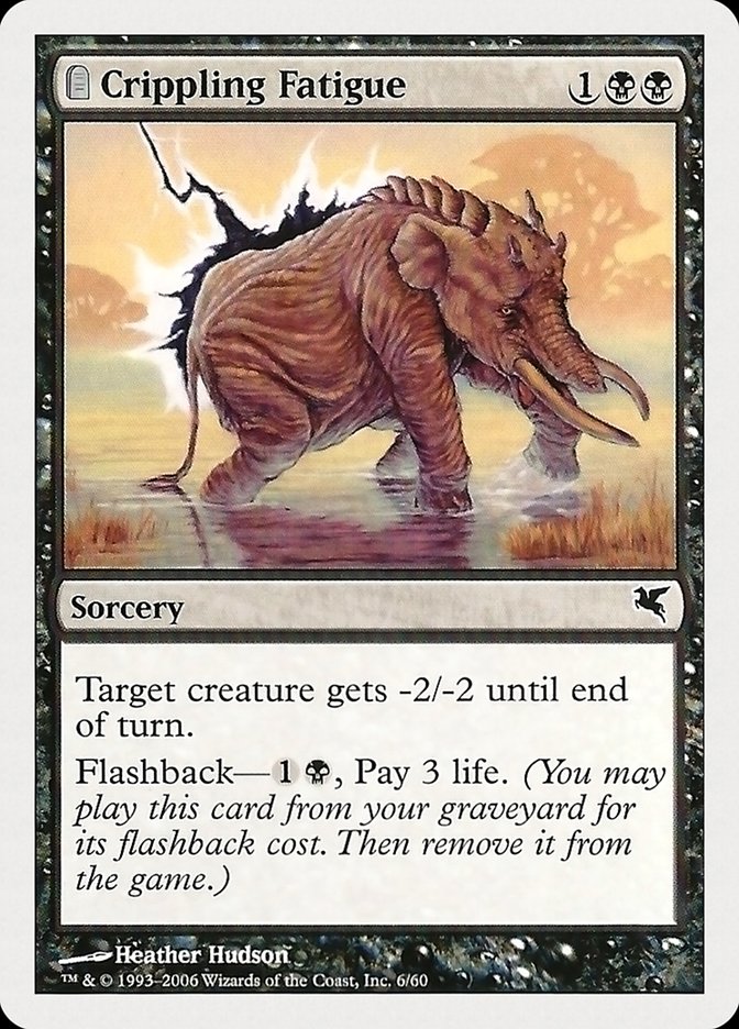 Crippling Fatigue (06) [Hachette UK] MTG Single Magic: The Gathering | Red Claw Gaming