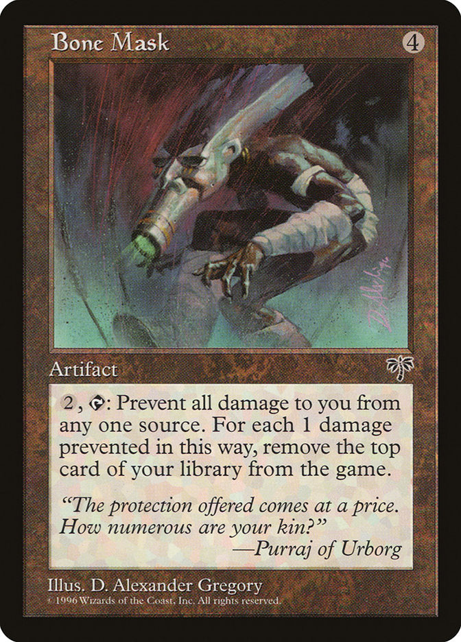 Bone Mask [Mirage] MTG Single Magic: The Gathering | Red Claw Gaming