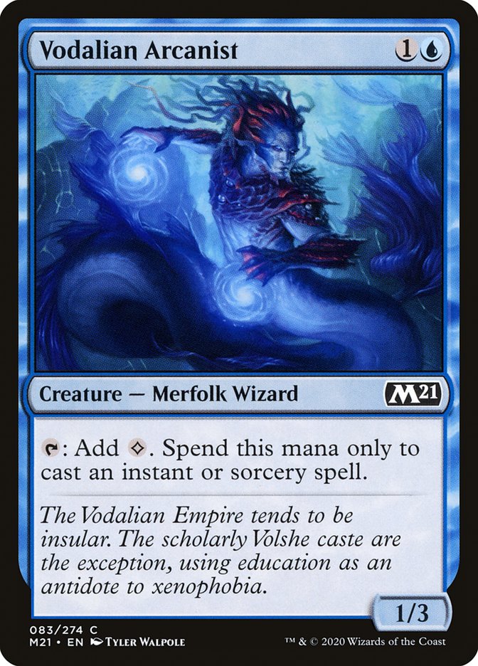 Vodalian Arcanist [Core Set 2021] MTG Single Magic: The Gathering | Red Claw Gaming