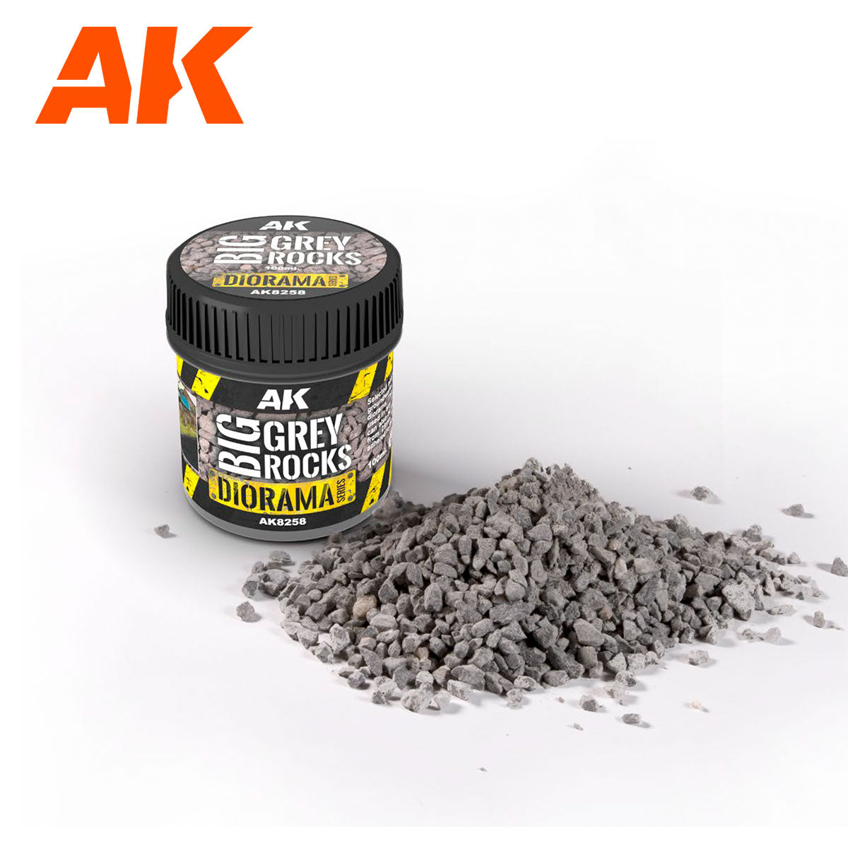 AK Interactive 1/35 Big Grey Rocks Diorama Effects AK INTERACTIVE | Red Claw Gaming