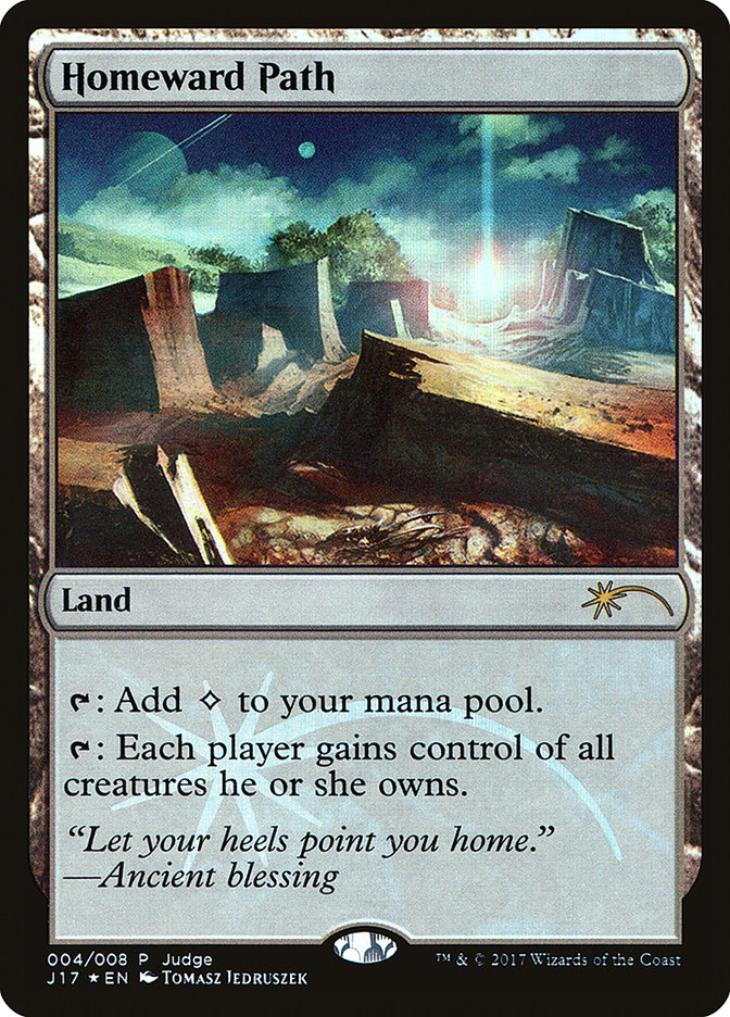Homeward Path [Judge Gift Cards 2017] MTG Single Magic: The Gathering | Red Claw Gaming