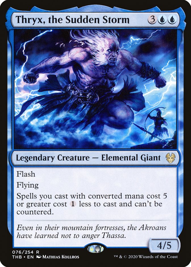 Thryx, the Sudden Storm [Theros Beyond Death] MTG Single Magic: The Gathering | Red Claw Gaming