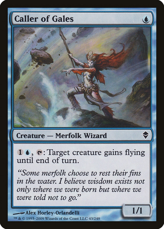 Caller of Gales [Zendikar] MTG Single Magic: The Gathering | Red Claw Gaming