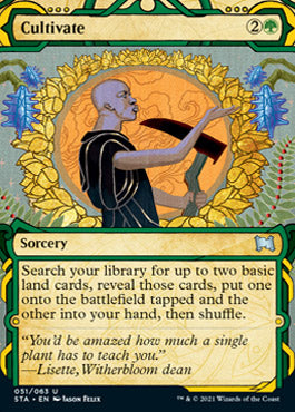 Cultivate (Foil Etched) [Strixhaven: Mystical Archive] MTG Single Magic: The Gathering | Red Claw Gaming
