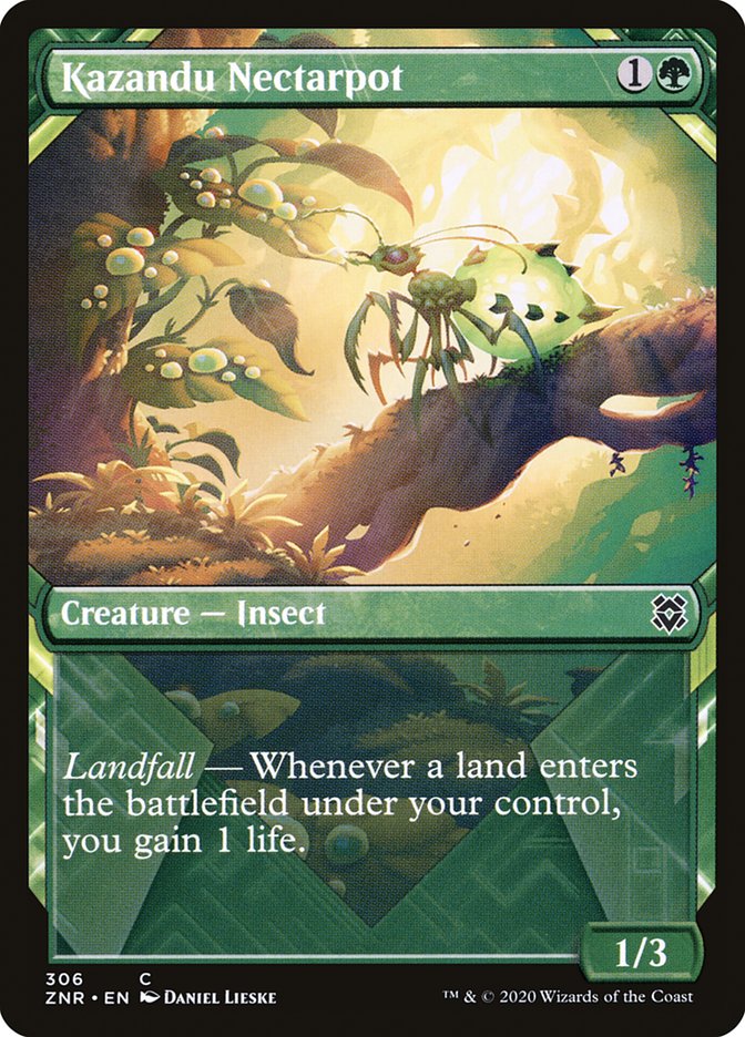 Kazandu Nectarpot (Showcase) [Zendikar Rising] MTG Single Magic: The Gathering | Red Claw Gaming