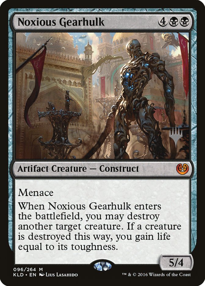 Noxious Gearhulk (Promo Pack) [Kaladesh Promos] MTG Single Magic: The Gathering | Red Claw Gaming