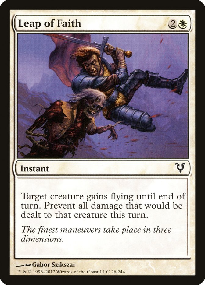 Leap of Faith [Avacyn Restored] MTG Single Magic: The Gathering | Red Claw Gaming