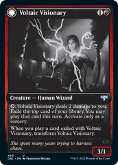 Voltaic Visionary // Volt-Charged Berserker [Innistrad: Double Feature] MTG Single Magic: The Gathering | Red Claw Gaming