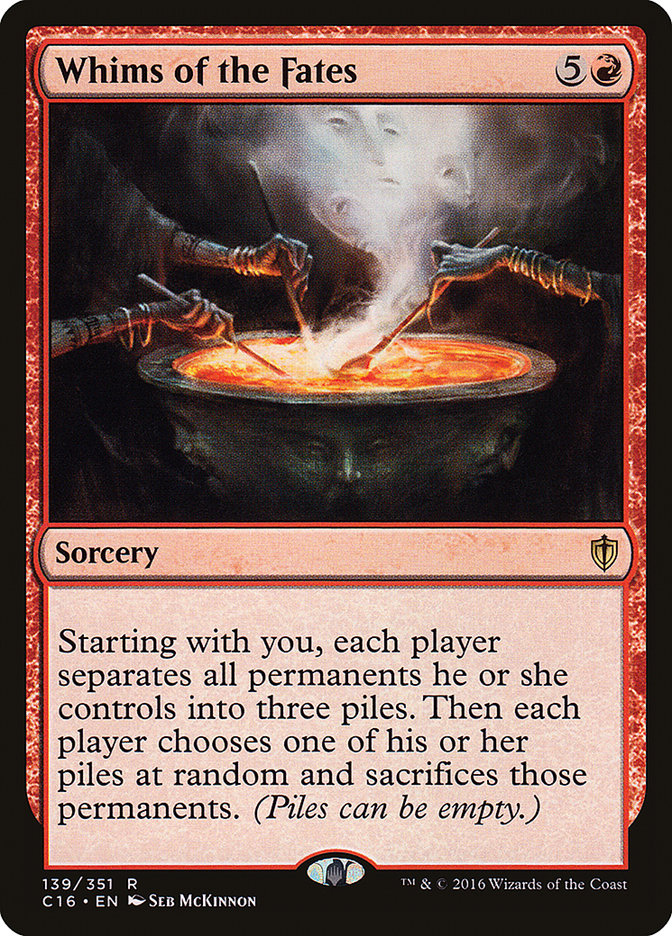 Whims of the Fates [Commander 2016] MTG Single Magic: The Gathering | Red Claw Gaming