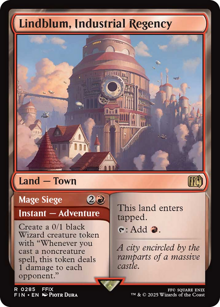 Lindblum, Industrial Regency [FINAL FANTASY] MTG Single Magic: The Gathering | Red Claw Gaming