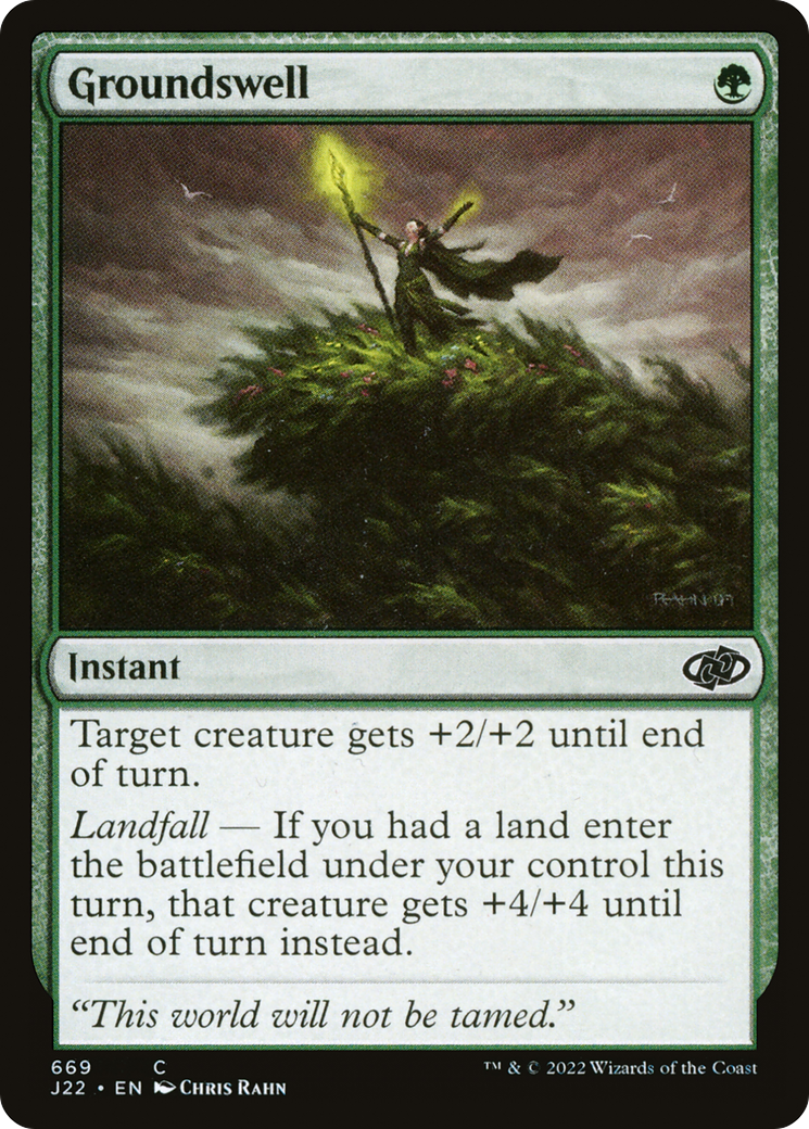 Groundswell [Jumpstart 2022] MTG Single Magic: The Gathering | Red Claw Gaming