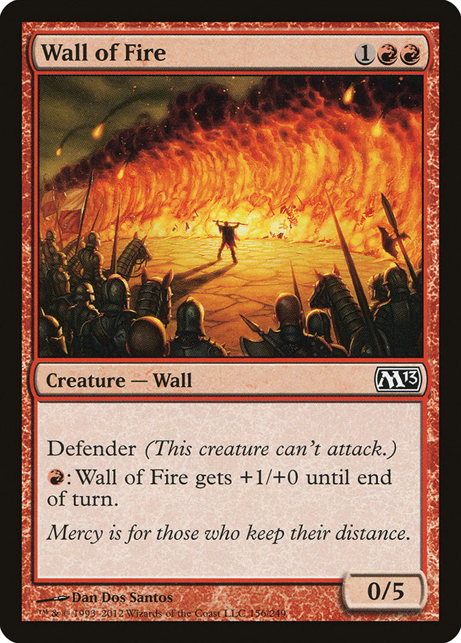 Wall of Fire [Magic 2013] MTG Single Magic: The Gathering | Red Claw Gaming