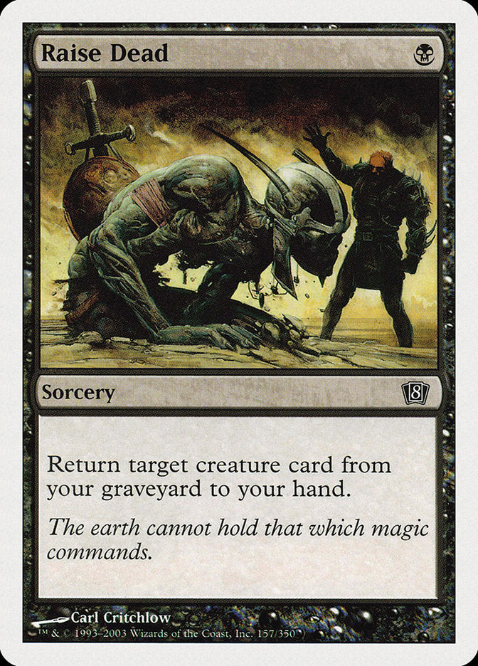 Raise Dead [Eighth Edition] MTG Single Magic: The Gathering | Red Claw Gaming