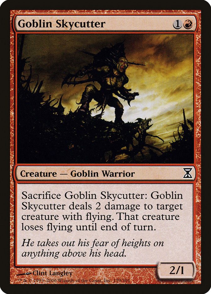 Goblin Skycutter [Time Spiral] MTG Single Magic: The Gathering | Red Claw Gaming