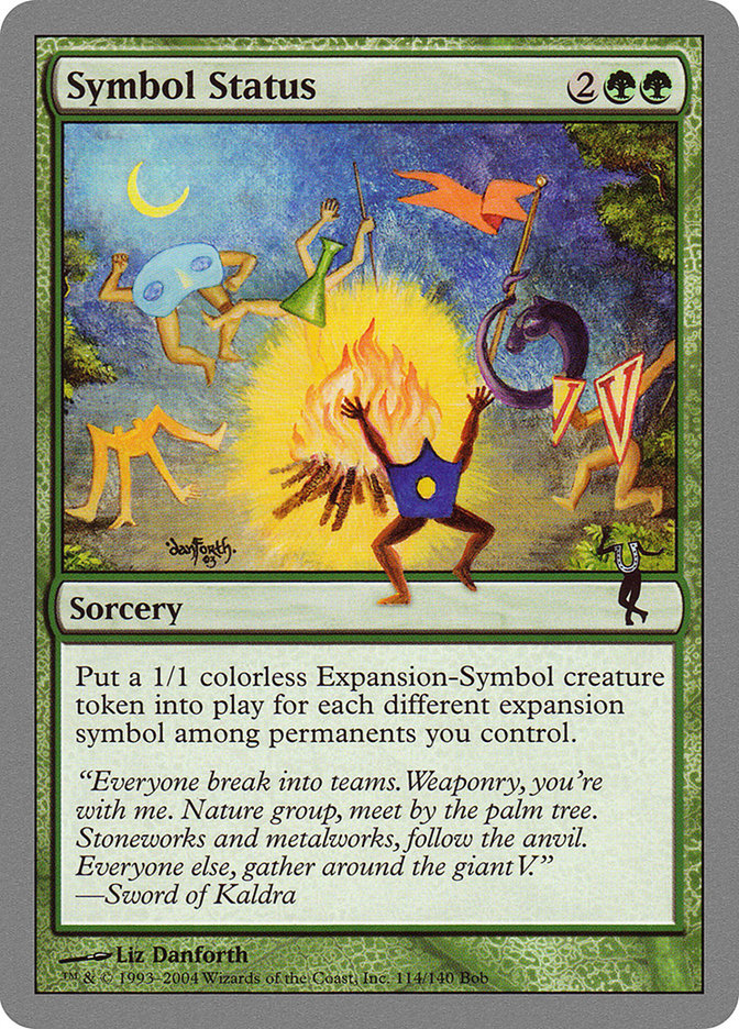 Symbol Status [Unhinged] MTG Single Magic: The Gathering | Red Claw Gaming