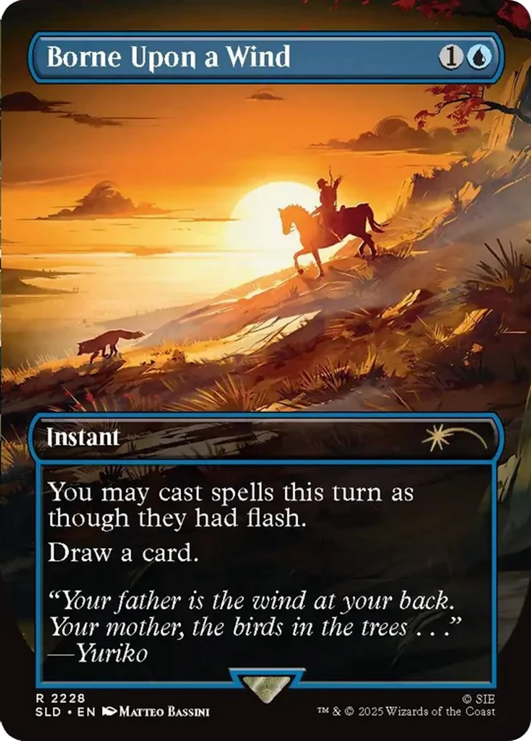 Borne Upon a Wind [Secret Lair Drop Series] MTG Single Magic: The Gathering | Red Claw Gaming