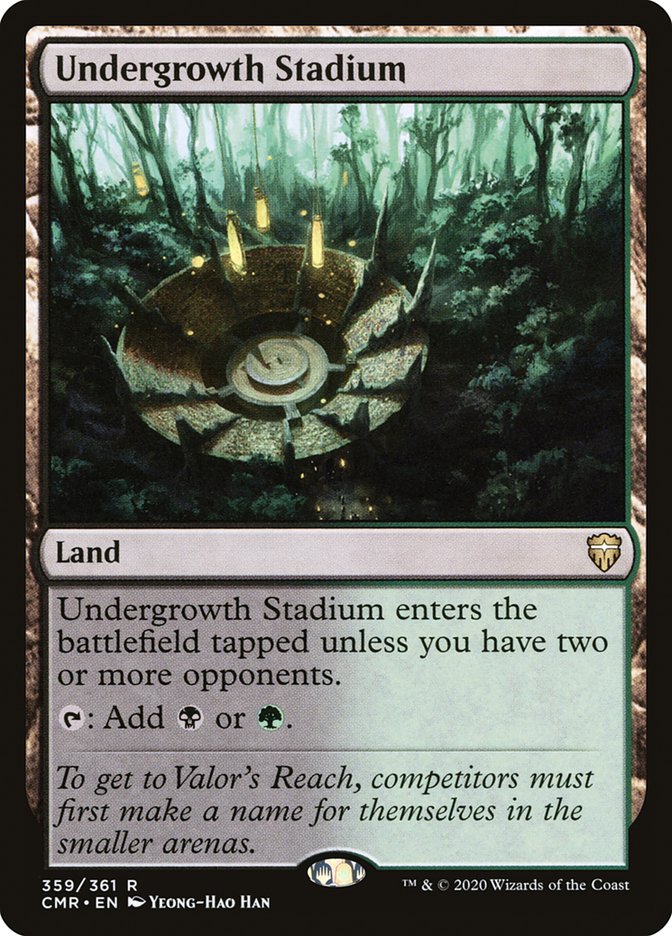 Undergrowth Stadium [Commander Legends] MTG Single Magic: The Gathering | Red Claw Gaming