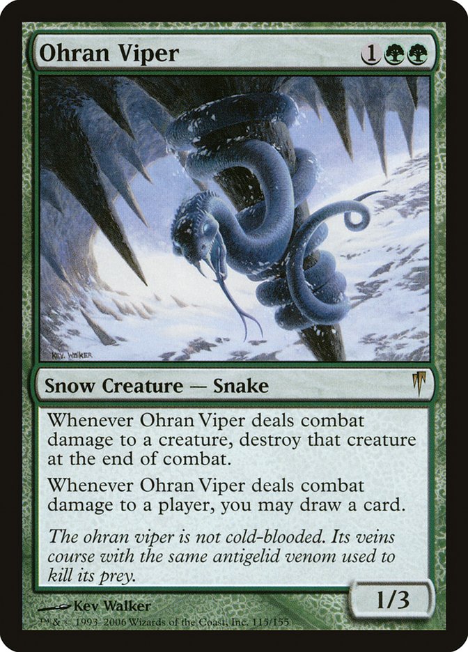 Ohran Viper [Coldsnap] MTG Single Magic: The Gathering | Red Claw Gaming