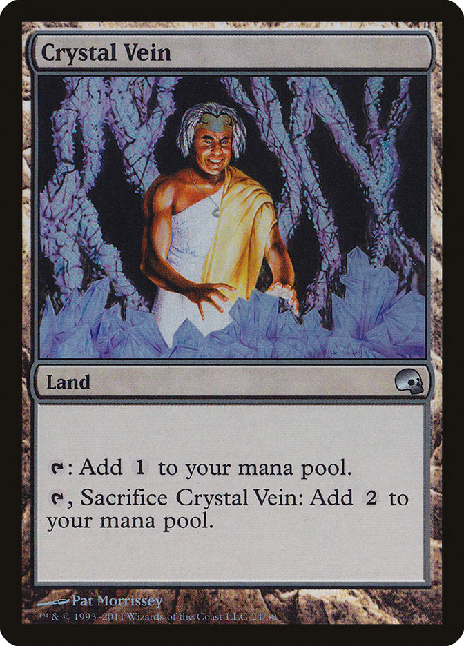 Crystal Vein [Premium Deck Series: Graveborn] MTG Single Magic: The Gathering | Red Claw Gaming