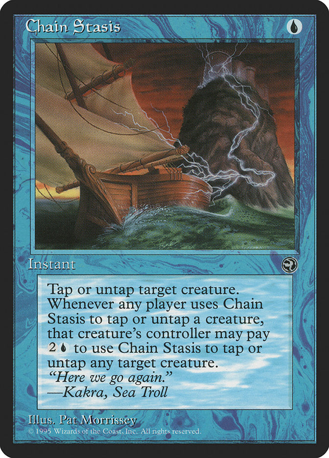 Chain Stasis [Homelands] MTG Single Magic: The Gathering | Red Claw Gaming