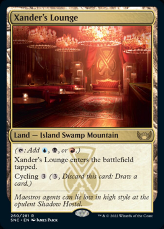 Xander's Lounge [Streets of New Capenna] MTG Single Magic: The Gathering | Red Claw Gaming