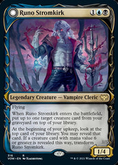 Runo Stromkirk // Krothuss, Lord of the Deep (Showcase Fang Frame) [Innistrad: Crimson Vow] MTG Single Magic: The Gathering | Red Claw Gaming