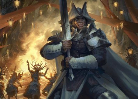 Ritual Guardian Art Card [Innistrad: Midnight Hunt Art Series] MTG Single Magic: The Gathering | Red Claw Gaming