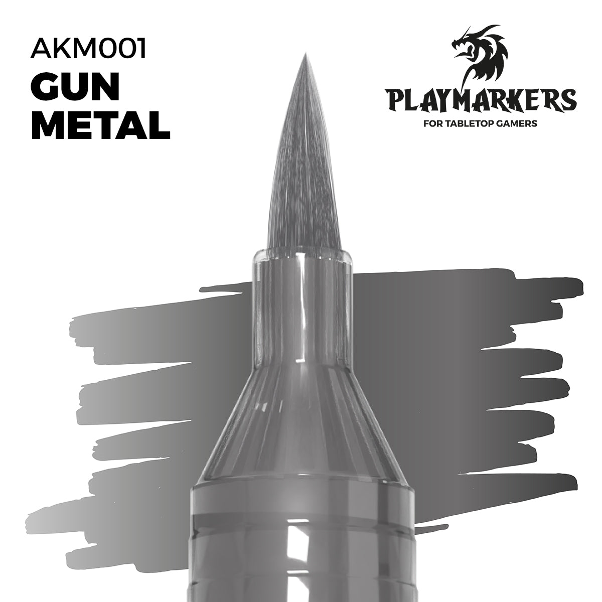 AK Interactive Playmarker Gun Metal Playmarker AK INTERACTIVE | Red Claw Gaming