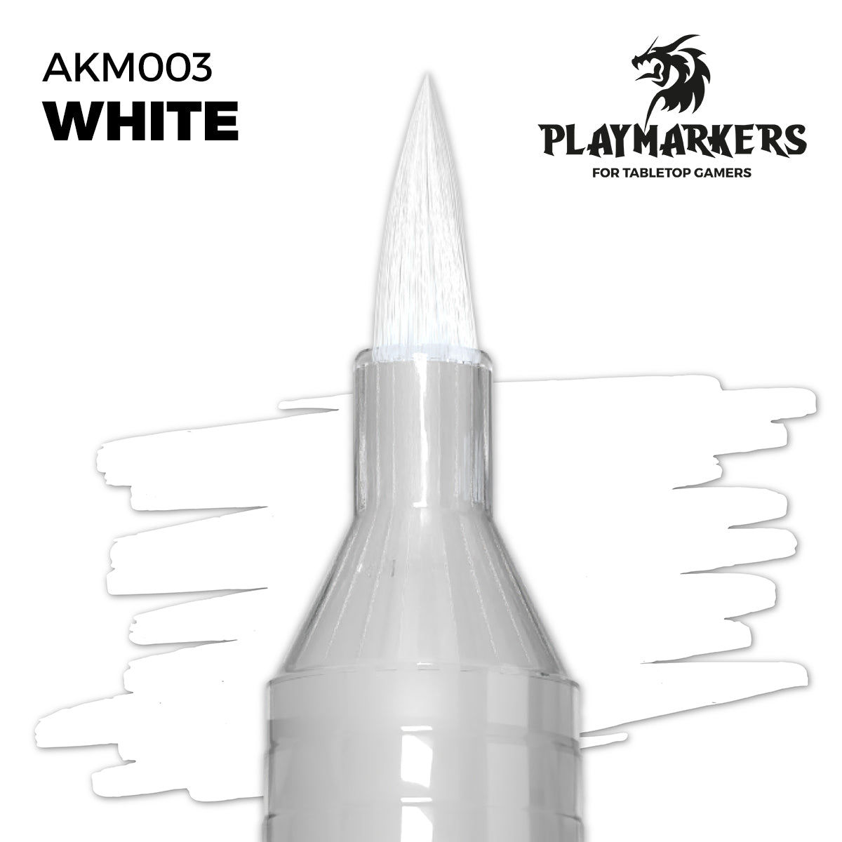 AK Interactive Playmarker White Playmarker AK INTERACTIVE | Red Claw Gaming