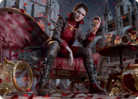 Anje, Maid of Dishonor Art Card [Innistrad: Crimson Vow Art Series] MTG Single Magic: The Gathering | Red Claw Gaming