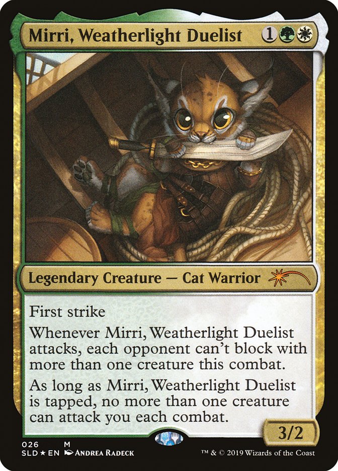 Mirri, Weatherlight Duelist [Secret Lair Drop Series] MTG Single Magic: The Gathering | Red Claw Gaming