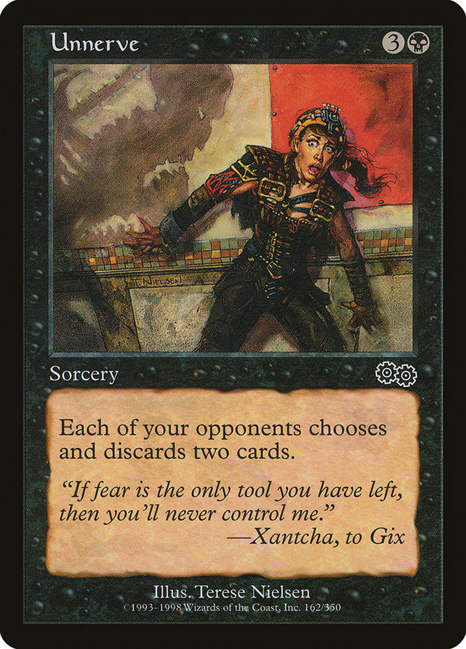 Unnerve [Urza's Saga] MTG Single Magic: The Gathering | Red Claw Gaming