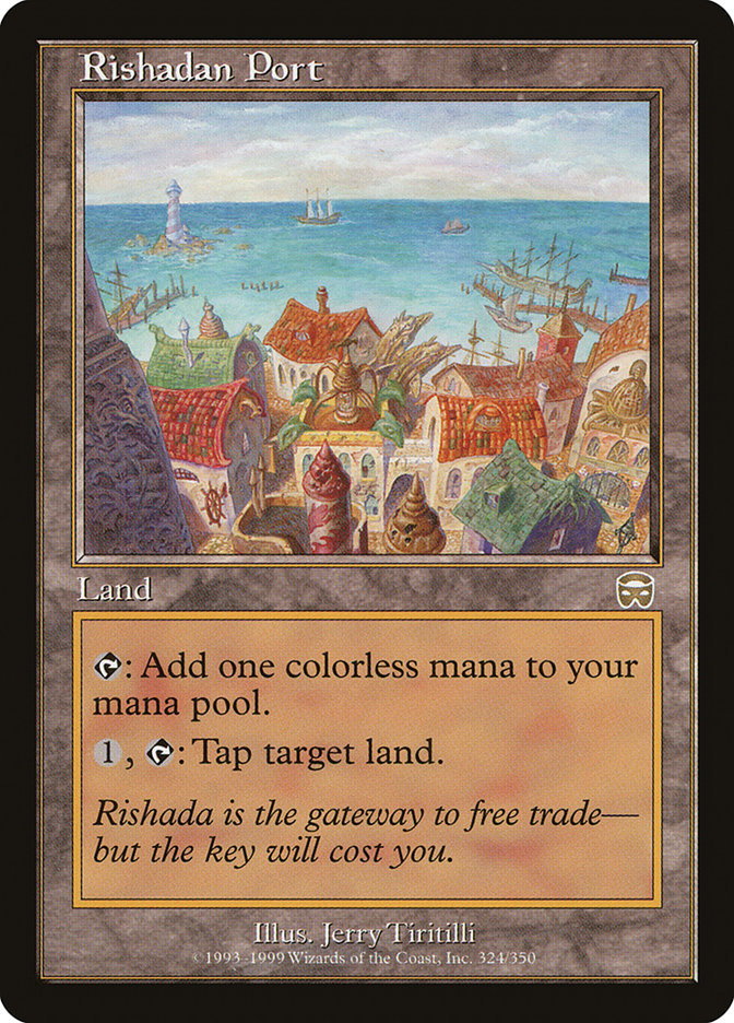 Rishadan Port [Mercadian Masques] MTG Single Magic: The Gathering | Red Claw Gaming