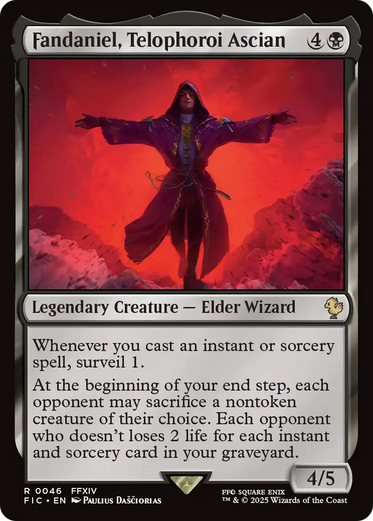 Fandaniel, Telophoroi Ascian [FINAL FANTASY Commander] MTG Single Magic: The Gathering | Red Claw Gaming