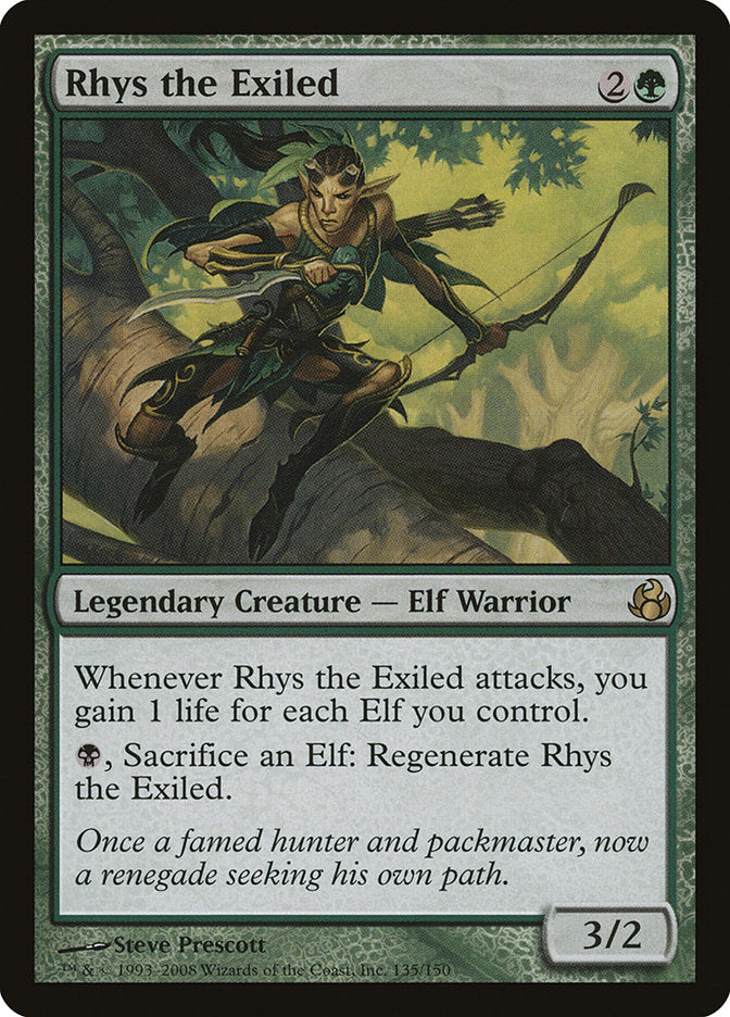 Rhys the Exiled [Morningtide] MTG Single Magic: The Gathering | Red Claw Gaming