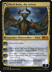 Nicol Bolas, the Ravager // Nicol Bolas, the Arisen [Core Set 2019] MTG Single Magic: The Gathering | Red Claw Gaming