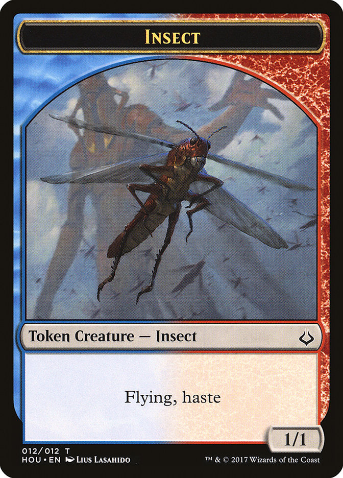 Dreamstealer // Insect Double-Sided Token [Hour of Devastation Tokens] MTG Single Magic: The Gathering | Red Claw Gaming