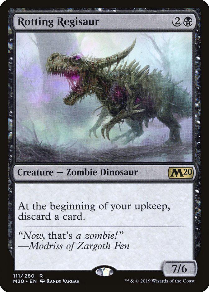 Rotting Regisaur [Core Set 2020] MTG Single Magic: The Gathering | Red Claw Gaming