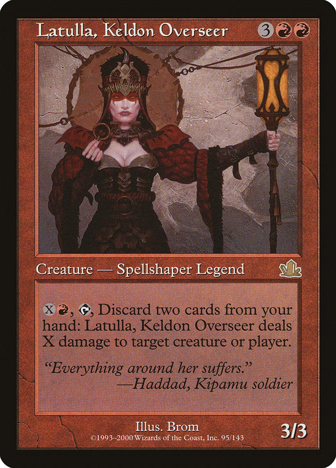 Latulla, Keldon Overseer [Prophecy] MTG Single Magic: The Gathering | Red Claw Gaming
