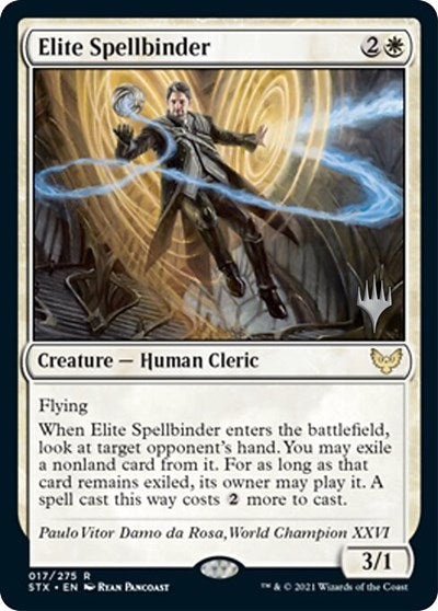 Elite Spellbinder (Promo Pack) [Strixhaven: School of Mages Promos] MTG Single Magic: The Gathering | Red Claw Gaming