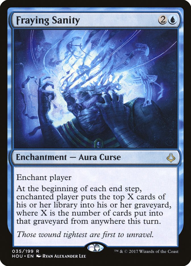 Fraying Sanity [Hour of Devastation] MTG Single Magic: The Gathering | Red Claw Gaming
