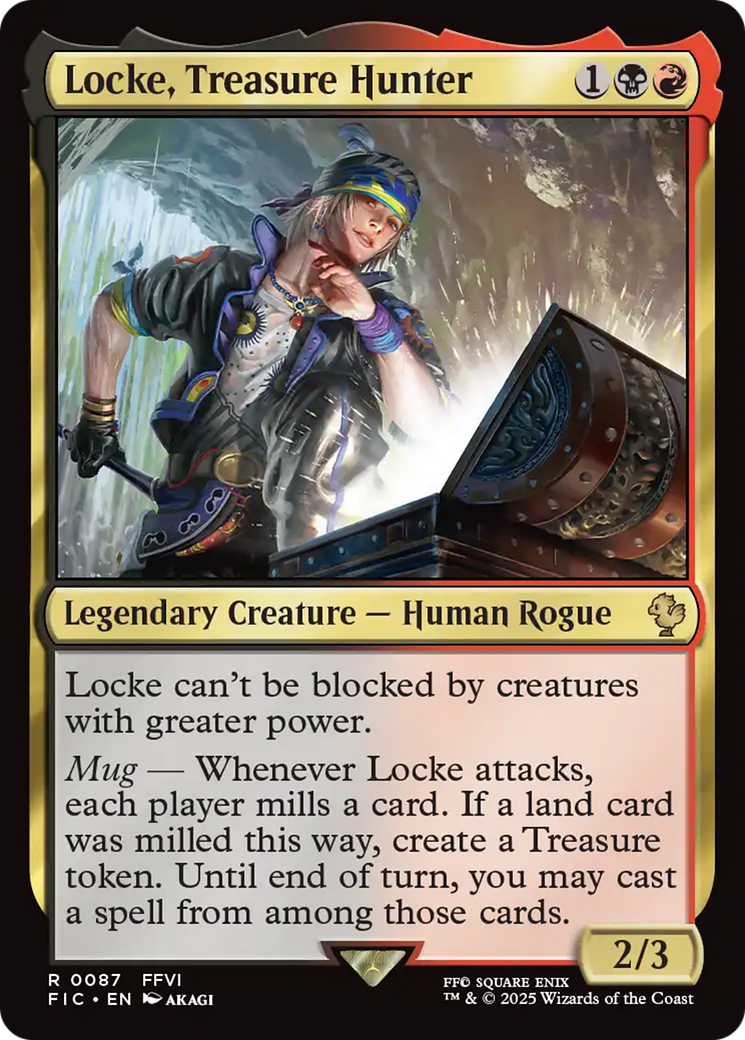 Locke, Treasure Hunter [FINAL FANTASY Commander] MTG Single Magic: The Gathering | Red Claw Gaming