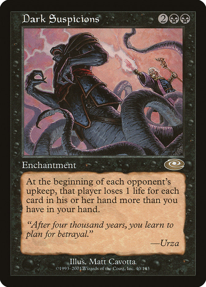 Dark Suspicions [Planeshift] MTG Single Magic: The Gathering | Red Claw Gaming