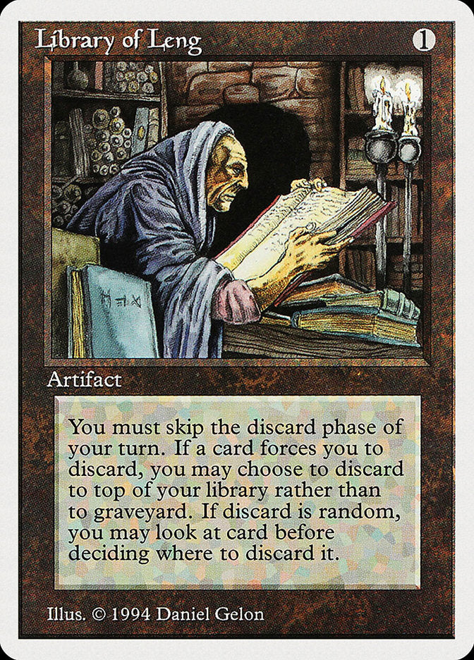 Library of Leng [Summer Magic / Edgar] MTG Single Magic: The Gathering | Red Claw Gaming