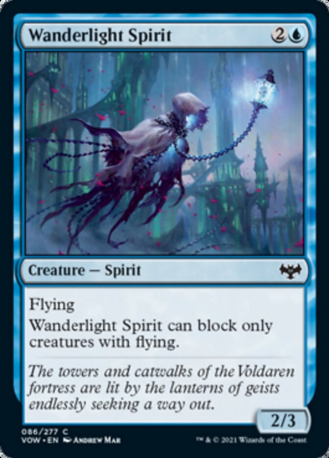 Wanderlight Spirit [Innistrad: Crimson Vow] MTG Single Magic: The Gathering | Red Claw Gaming